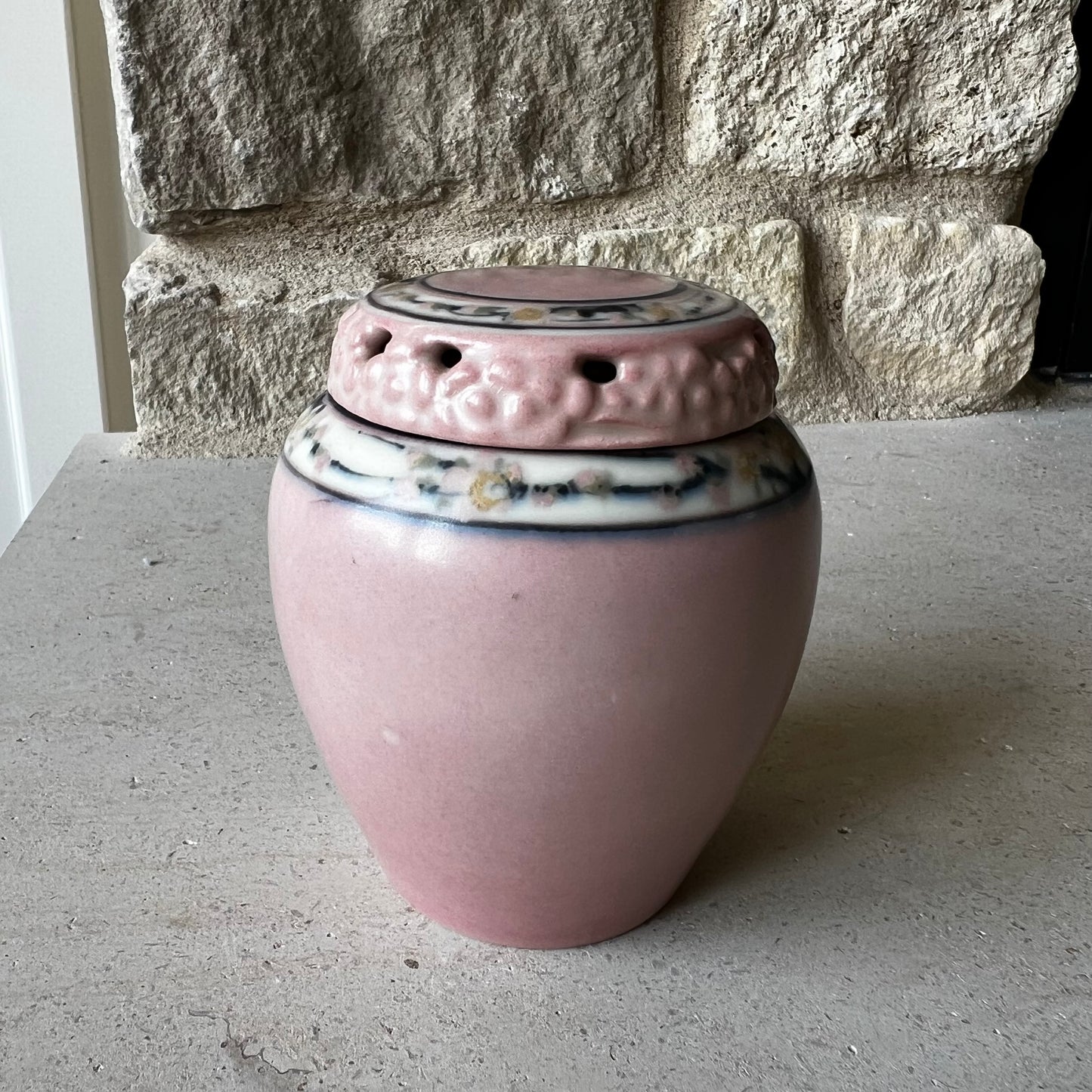 Rookwood Pottery Jar with Lid, 1922 — Attributed to E.T. Hurley