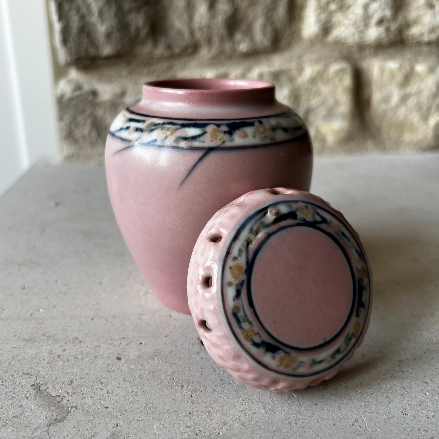Rookwood Pottery Jar with Lid, 1922 — Attributed to E.T. Hurley